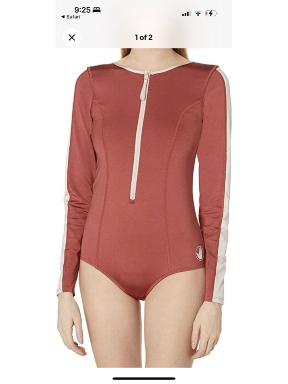 NWT Body Glove Stamina BREEZE CROSS-OVER PADDLE SUIT Spice Size Small S